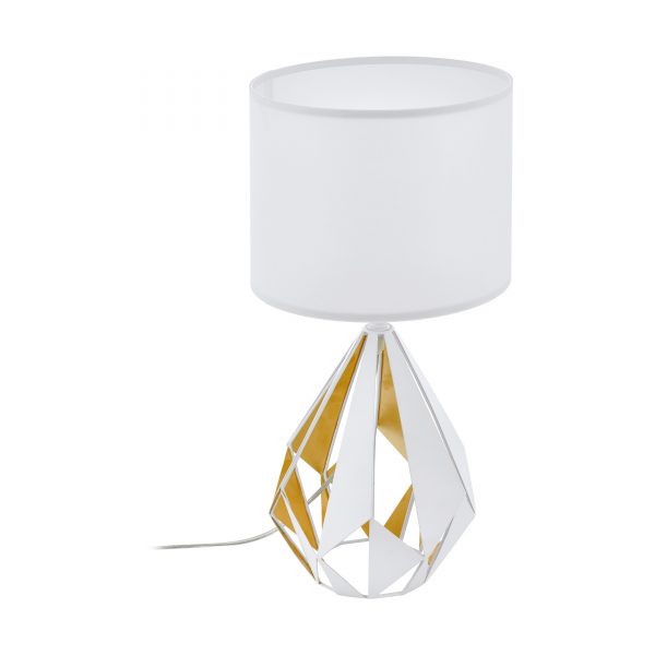 Lámpara de mesa Carlton 5 blanca