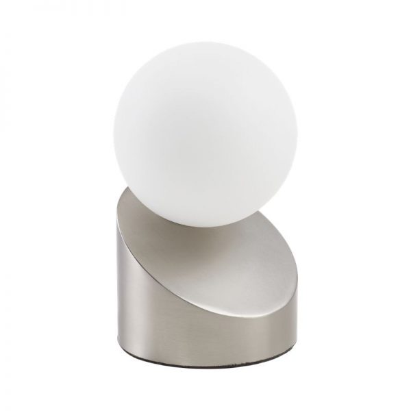 Lámpara de mesa Moon plata