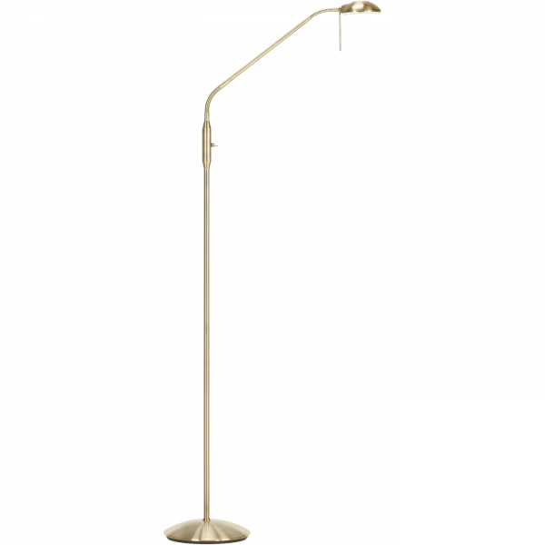 Lámpara de pie Dyle dorada/plata 6w