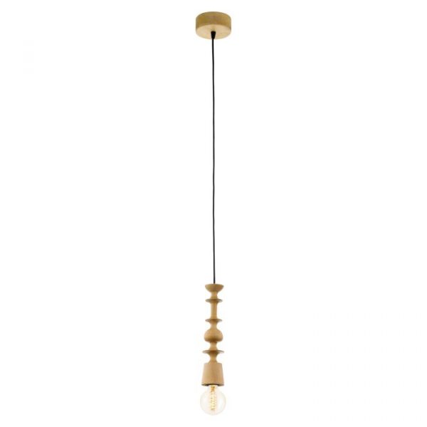 Lámpara Colgante Avoltri con detalle en Madera