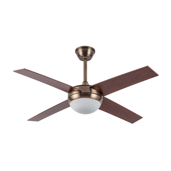 Ventilador CIRO Cuero y Nogal