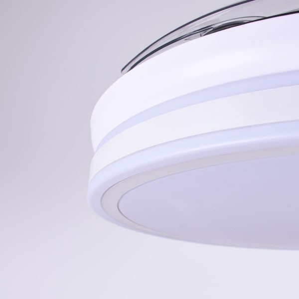 Ventilador con LED ASGARD blanco DC - Imagen 6
