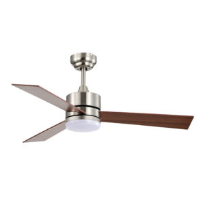 Ventilador KILIM Níquel / Nogal DC