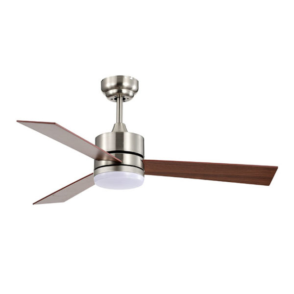 Ventilador KILIM Níquel / Nogal DC